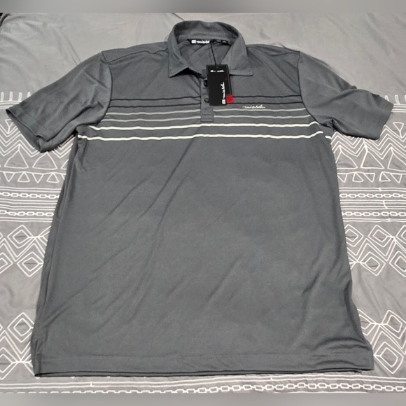 Travis Mathew Other - Travis Mathews Men's Coto Performance Chest Stripe Polo Size Large